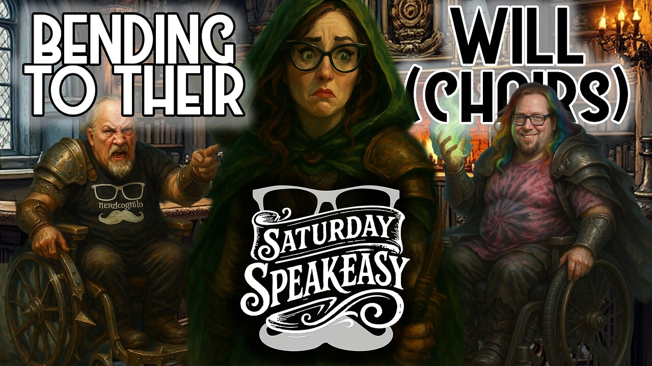 Bending to Their Will(chairs) - Nerdcognito Saturday Speakeasy - 10.11.2025
