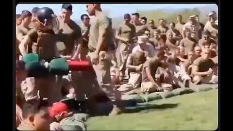 This video of military training proves there is no difference between biological males & females😆😆