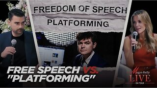 Megyn Kelly and Ben Shapiro Debate Tucker and Fuentes, Free Speech, Platforming and Gatekeeping