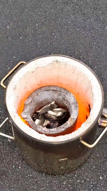 So Satisfying To Watch Melting Aluminum