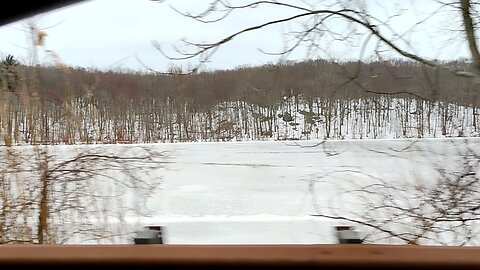 up by the frozen lake