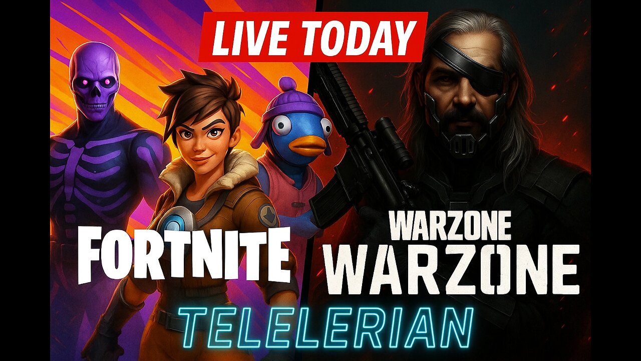 Live! Fortnite 🔥 Call of Duty Warzone
