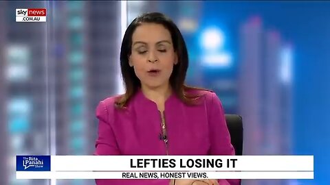 Lefties losing it: Rita Panahi mocks outraged media leftists
