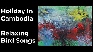 Color, Chaos & Calm | Cold Wax Abstract Painting with ASMR Soundscape