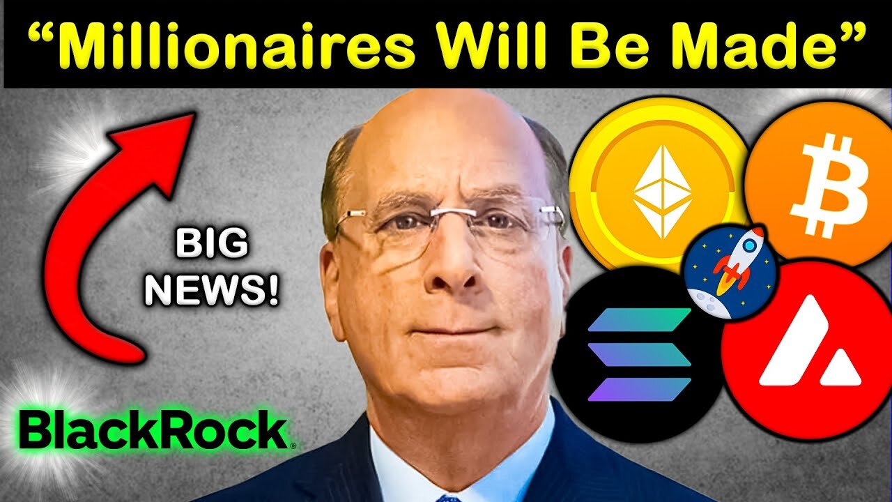 BlackRock CEO Larry Fink Just Released The Cryptocurrency Bulls!
