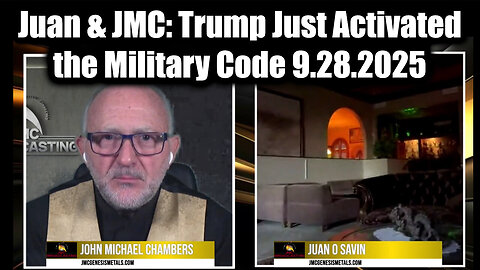 JUAN&JMC: Emergency Broadcast 9.28.25 - Trump Just Activated the Military Code