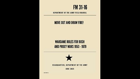 Move Out and Draw Fire! - Solo Playtest - Part 7