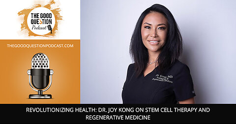 🌟 Revolutionizing Health: Dr. Joy Kong On Stem Cell Therapy 🌿✨