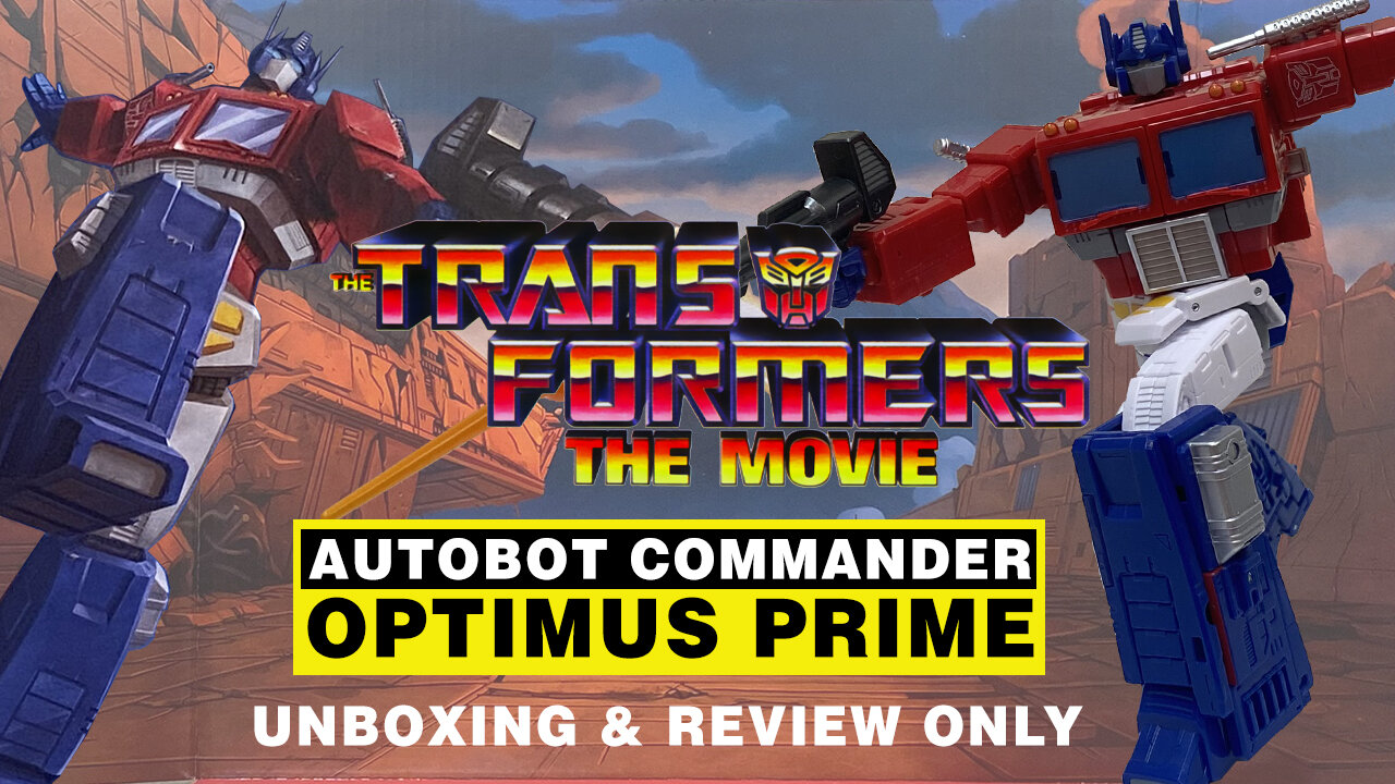 Optimus Prime - The Transformers The Movie - Studio Series - Unboxing & Review Only