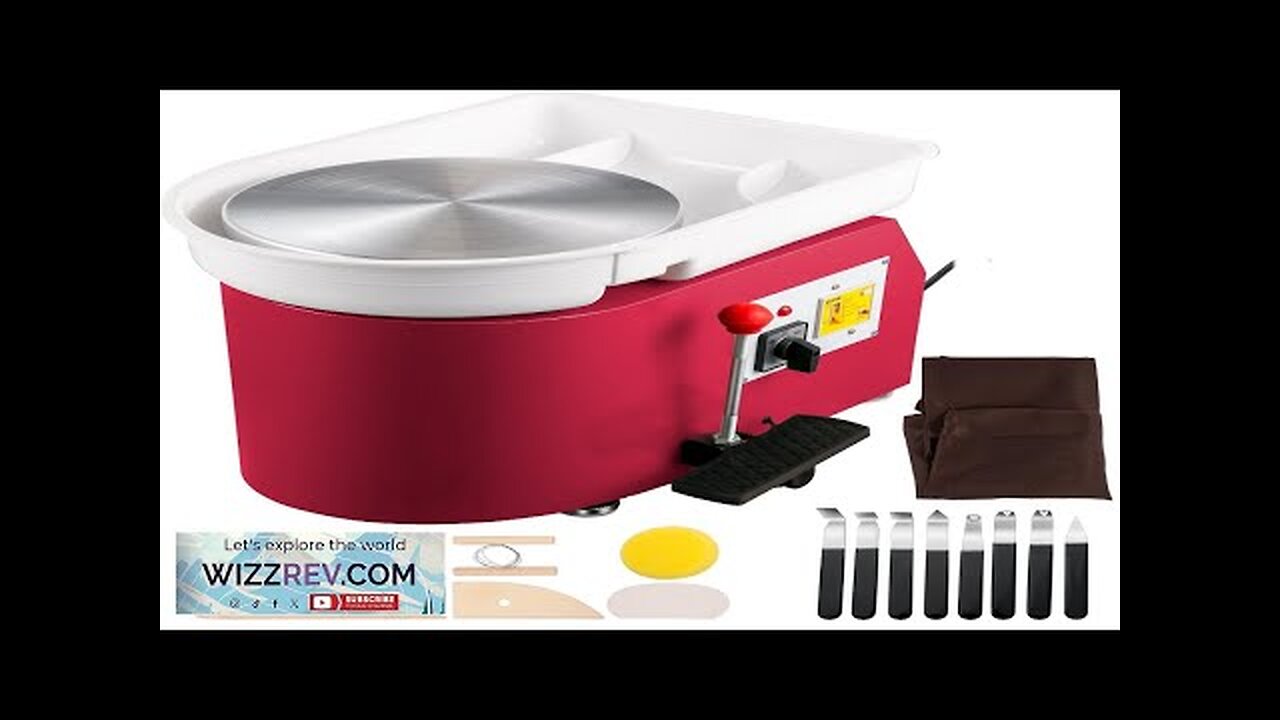 VEVOR Pottery Wheel 28cm Pottery Forming Machine 350W Electric Pottery Wheel Review