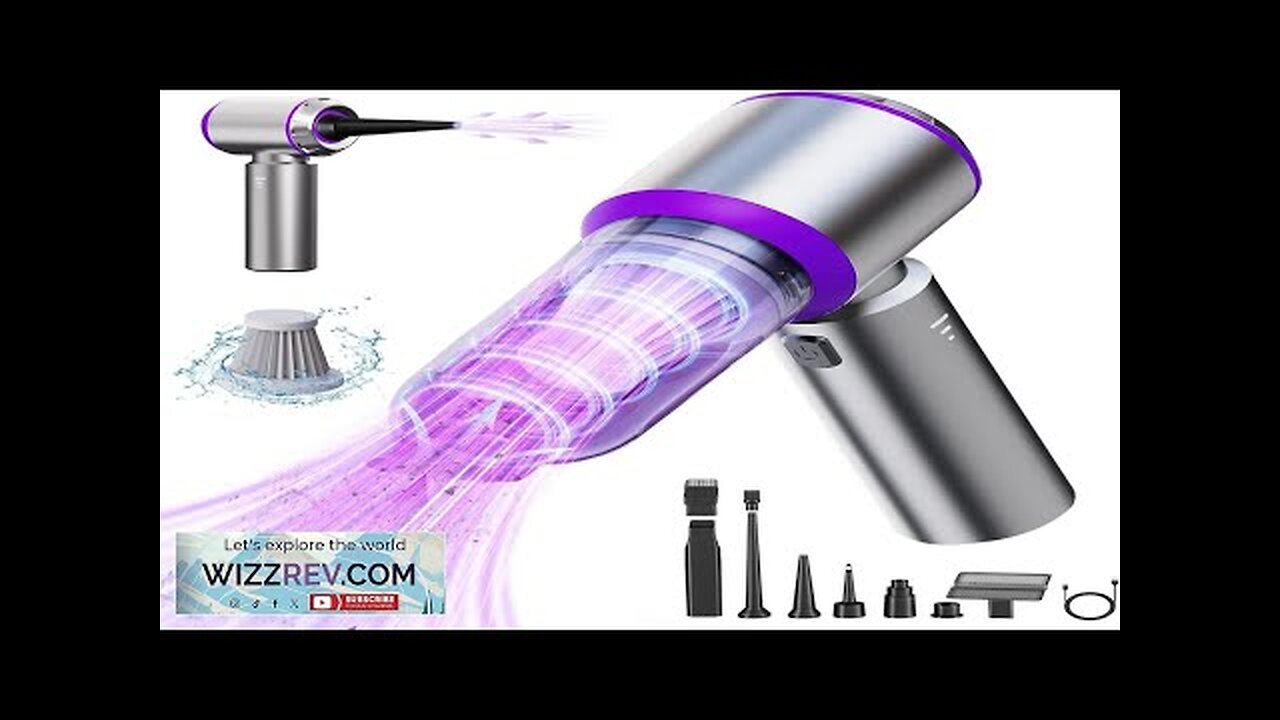 Handheld Car Vacuum CleanerMini Vacuum Cleaner 4-in-1 Vacuum Cleaner 20000Pa Review