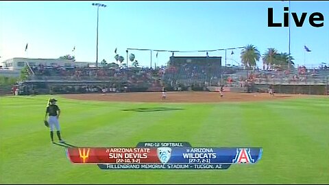 2015 Softball - ASU @ AZ (Game 1) [Live]