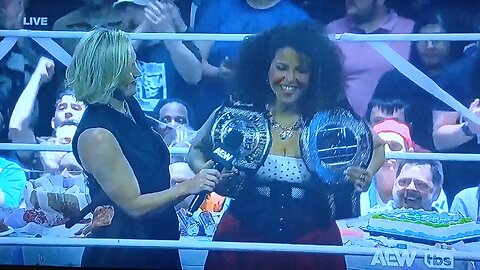 Willow Nightingale TBS Championship Celebration