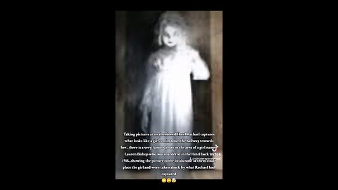 Ghost captured on camera in Hallway