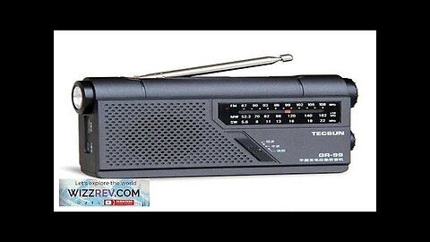 Tecsun GR-99 Radio Emergency Radio FM 87-108MHZ Short Wave Full Band Pointer Review