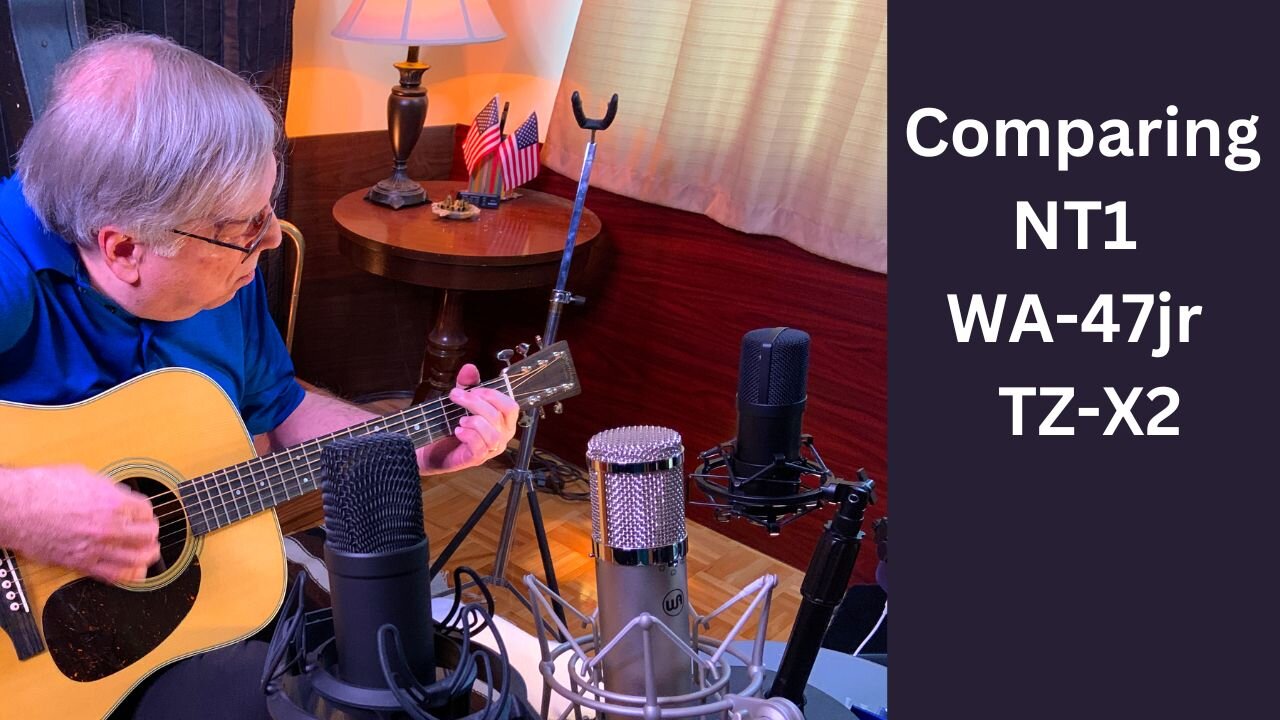 Comparing Three Condenser Mics (NT1, wa-47jr & TZ-X2)