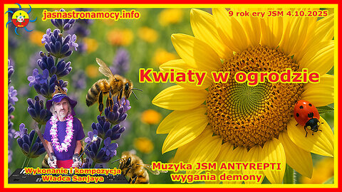 Kwiaty w ogrodzie - Wykonanie i kompozycja Władca Sanjaya - Muzyka JSM - ANTYREPTI