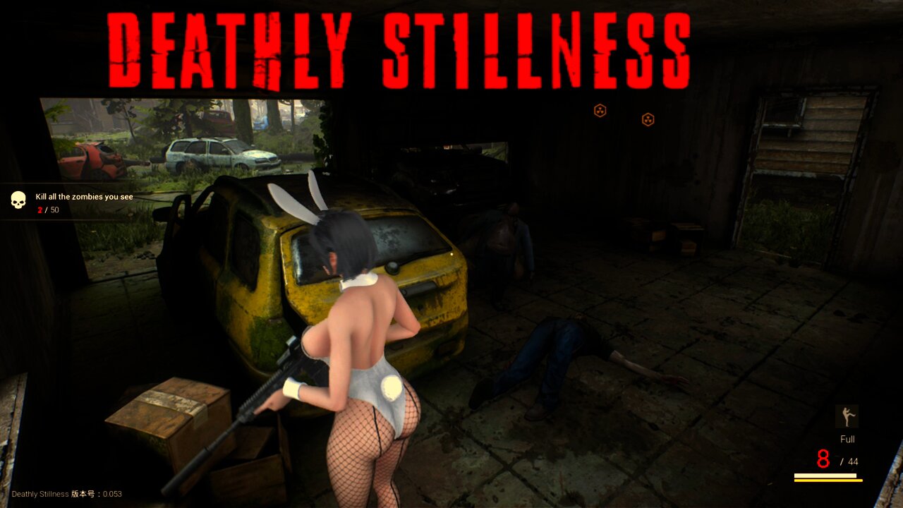 M.A.N. Plays DEATHLY STILLNESS Village - NO COMMENTARY - FREE Steam Zombie Horror Game FPS