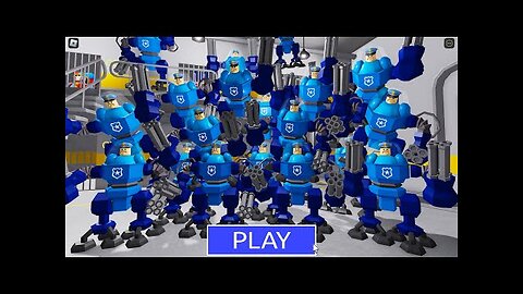 TSUNAMI BARRY ROBOT FAMILY! Walkthrough Full GAMEPLAY #roblox #ScaryObby