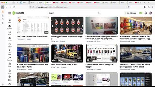 Rumble is a Website that people are Banned From Youtube for spam