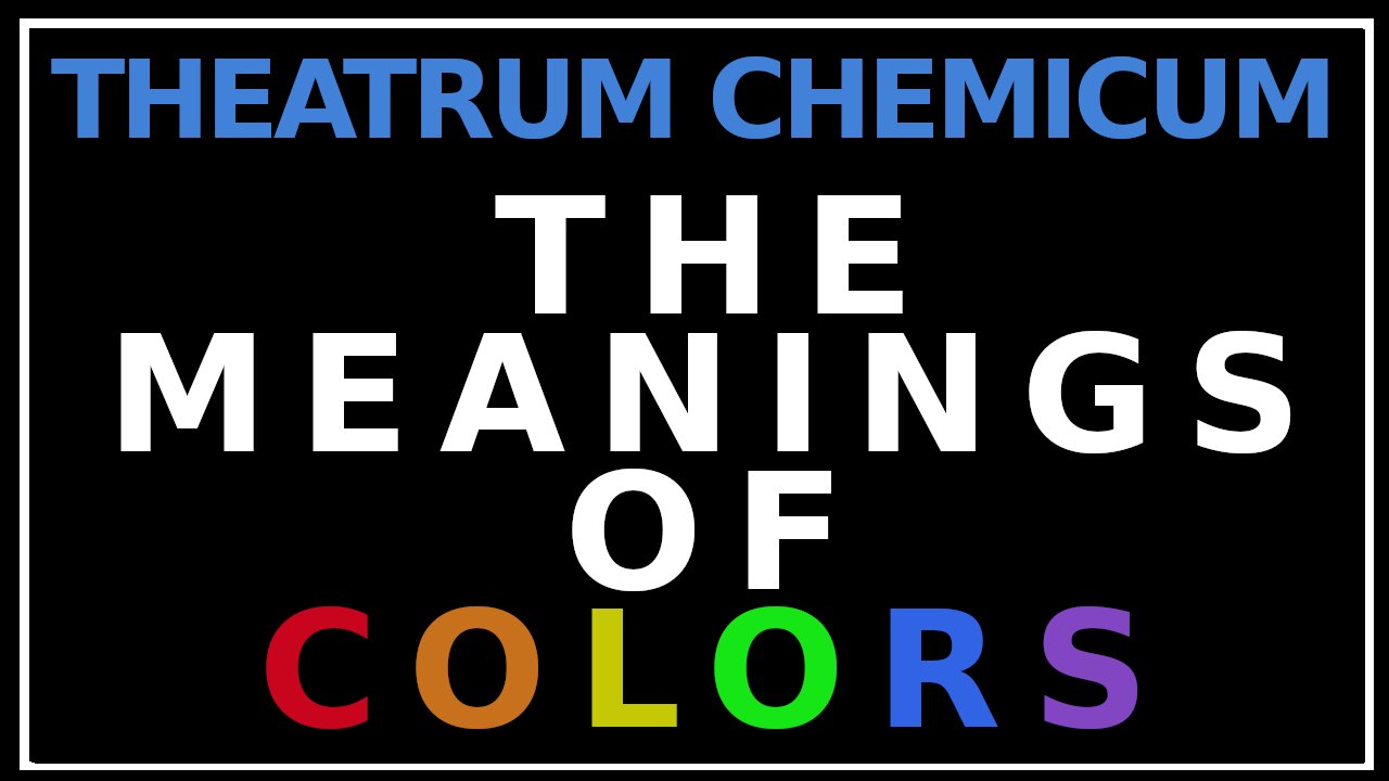Learning to Identify Colors and Intentions: Theatrum Chemicum Britannicum