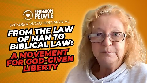 From the Law of Man to Biblical Law: A Movement for God-Given Liberty
