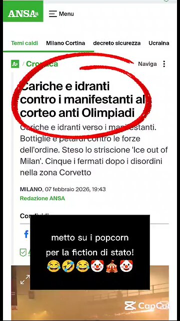 la notizia del giorno