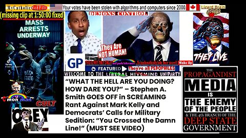 Stephen A. Smith GOES OFF in Rant Against Mark Kelly and Democrats’ Calls for Military Sedition - 2v