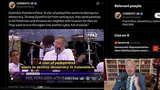 ‘P*DOPHILE!’: Colombian President ABSOLUTELY NUKES Trump From Orbit
