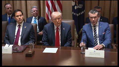 President Trump Hosts First Cabinet Meeting, Feb. 26, 2025