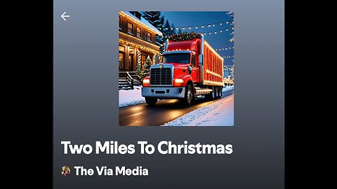 "Two Miles To Christmas " by: The Via Media