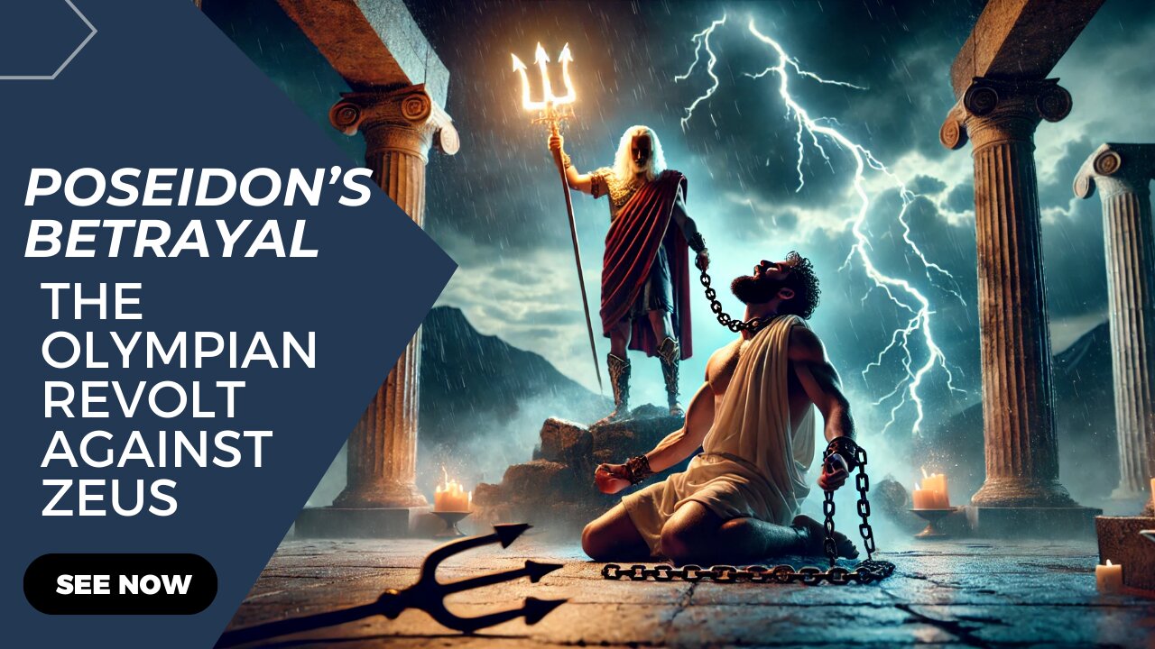 When Poseidon Tried to Overthrow Zeus – A Forgotten Greek Myth