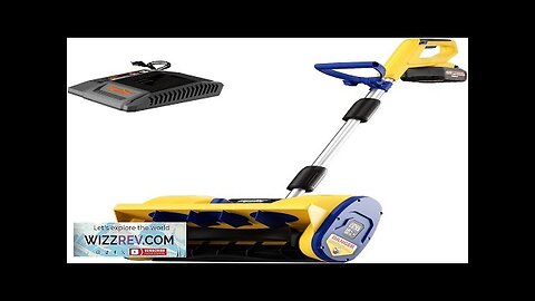 Cordless Snow Shovel Compatible with Dewalt 20V Battery 12-inch Brushless Snow Blower Review