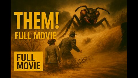 THEM! (1954) | Full Movie | Giant Ants Invade America – Classic Sci-Fi Horror