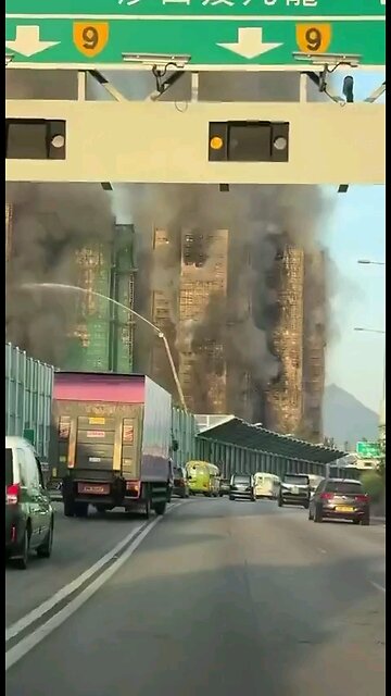 At least 13 people were killed in a massive fire in of Hong Kong