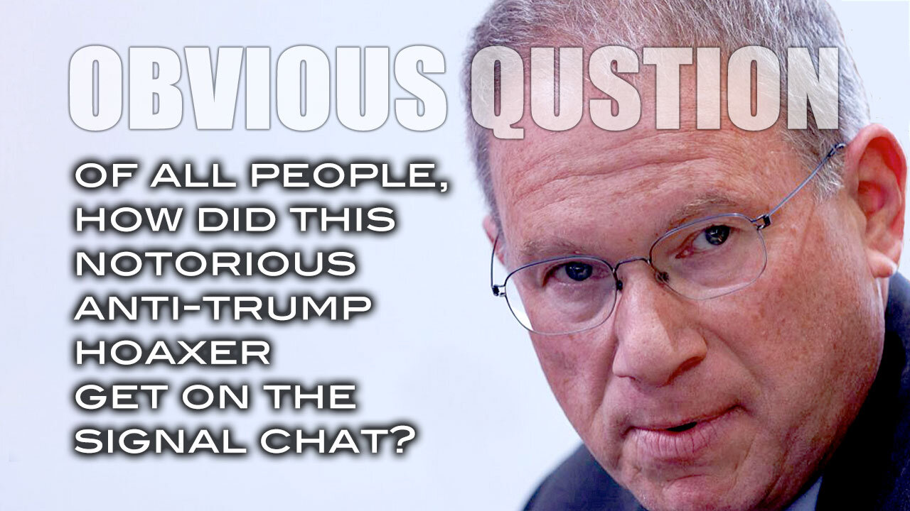 OBVIOUS QUESTION: Of All People How Did This Notorious Anti-Trump Hoaxer Get On The Chat?