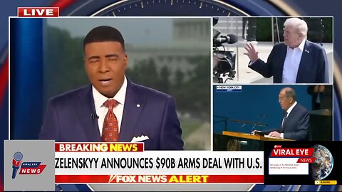Zelenskyy announces $90B arms deal with United States