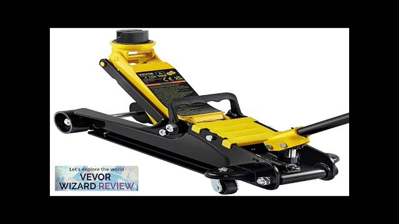 VEVOR Low Profile Floor Jack 2.5 Ton Heavy Steel Single Piston Hydraulic Review