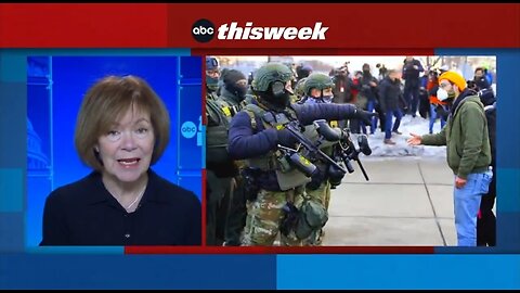 Sen Tina Smith Accuses Trump Admin of Covering Up ICE Shooting