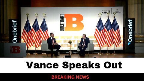 JD Vance Speaks Out On GOP Infighting