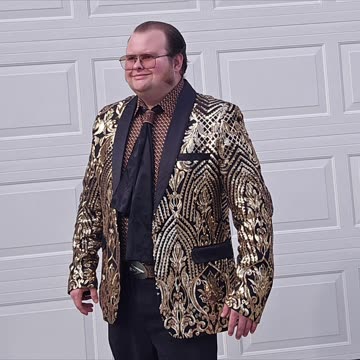 Trent Page's gold nudie suite.