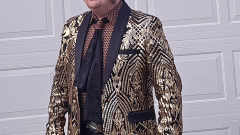 Trent Page's gold nudie suite.