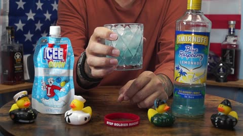 Steven Commens - Smirnoff Blue Raspberry Lemonade Vodka & Icee Slush Blue Lemonade