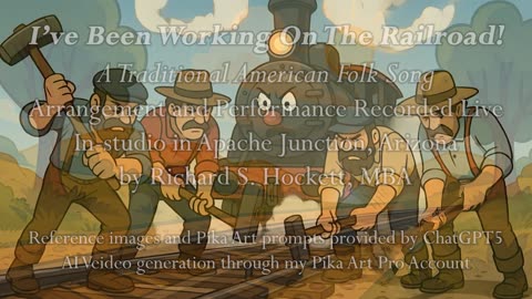 I've Been Working On The Railroad Orchestral Organ Cover by Richard S Hockett