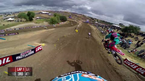 GoPro: Cole Seely Moto 1 - Hangtown MX Lucas Oil Pro Motocross Championship 2016