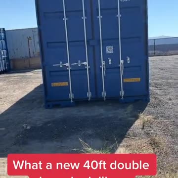 New 40ft Double Doors Containers! 🤩 | USA Containers
