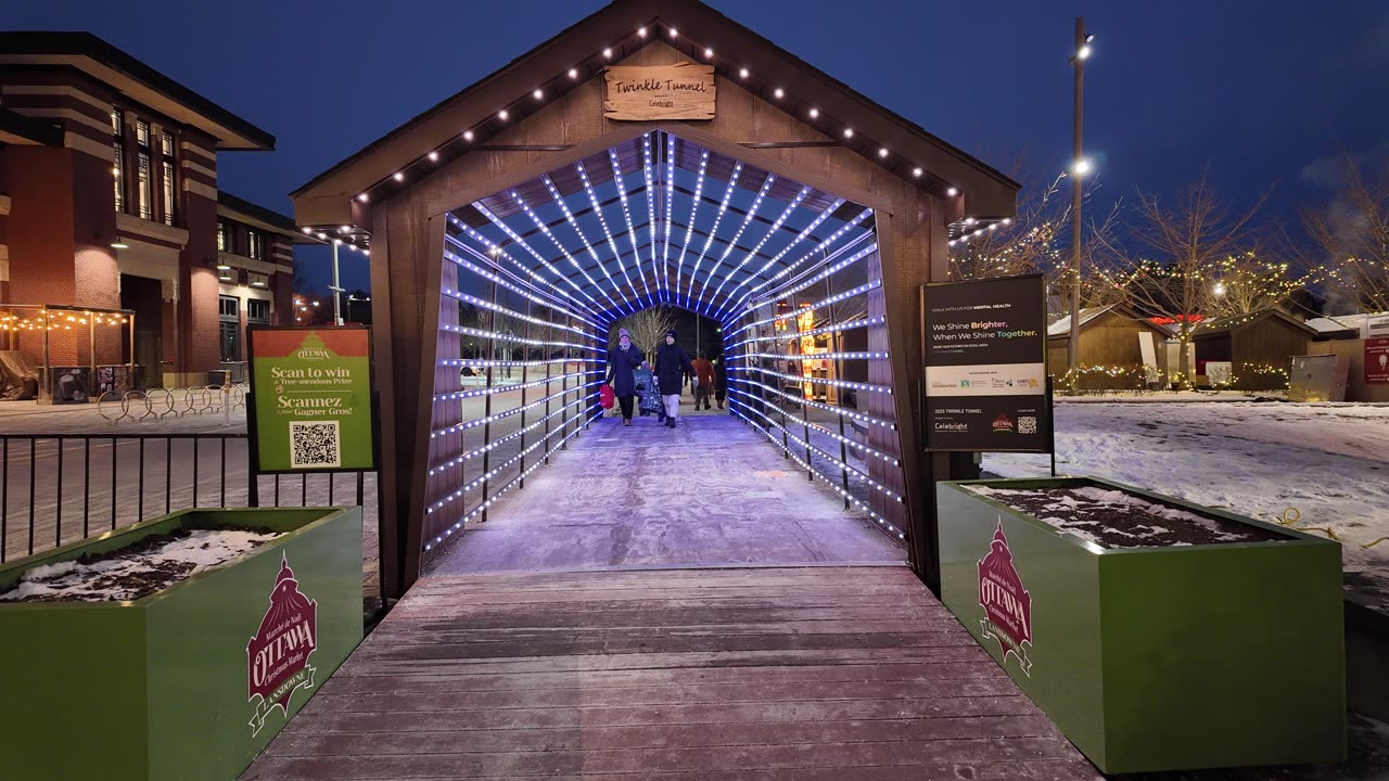 Christmas Market in Ottawa Canada