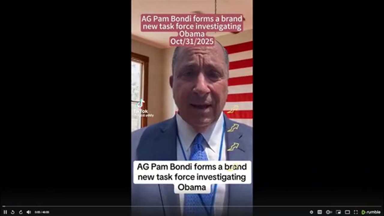 Bondi task force on Obama ..
