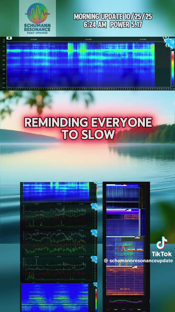 Schumann Resonance 10 25 2025