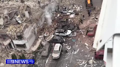 Russia launches massive strike on Ukrainian capital